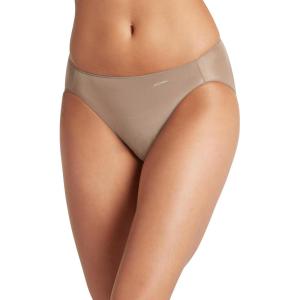 imageJockey Womens No Panty Line Promise Tactel Hi CutDeep Beige
