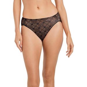 imageJockey Womens No Panty Line Promise Tactel Hi CutFawning Almond Geo