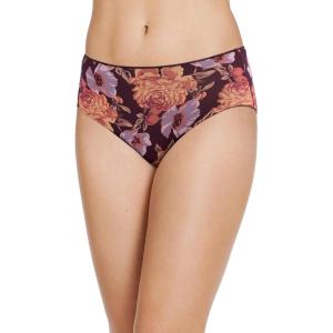 imageJockey Womens No Panty Line Promise Tactel Hip BriefDark Floral Escape