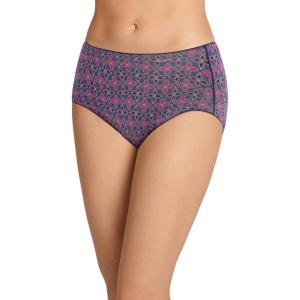 imageJockey Womens No Panty Line Promise Tactel Hip BriefGallant Geo Jewels