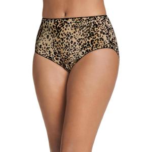 imageJockey Womens No Panty Line Promise Tactel Hip BriefIconic Cheetah