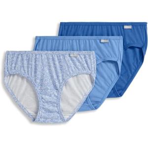 imageJockey Womens Plus Size Elance Bikini  3 PackTrue BlueSpiraling ShellsPicasso Blue