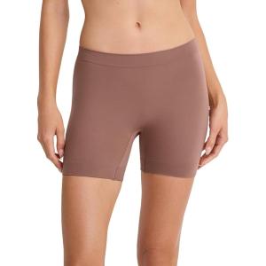 imageJockey Womens Shapewear Skimmies Seamfree Ultralight Smoothing Shortie SlipshortAlmond