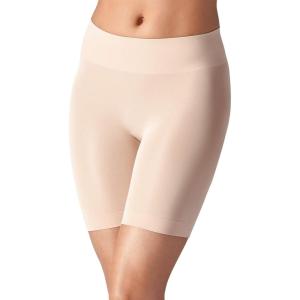 imageJockey Womens Shapewear Skimmies Seamfree Ultralight Smoothing Shortie SlipshortLightNude