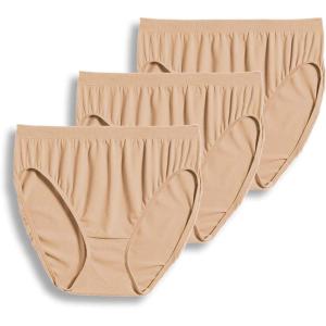 imageJockey Womens Underwear Comfies Microfiber French Cut  3 PackLight