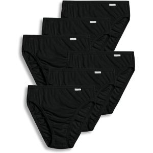 imageJockey Womens Underwear Elance French Cut  6 PackBlack