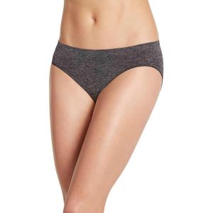 imageJockey Womens Underwear Smooth ampamp Shine Seamfree BikiniBlack Heather