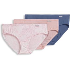 imageJockey Womens Underwear Supersoft BikiniTempest LeopardCoral MistDusk Blue