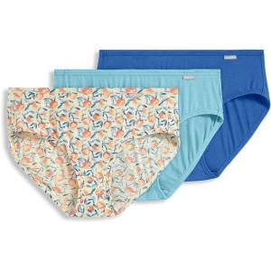 imageJockey Womens Underwear Supersoft Hipster  3 PackPretty PeachesCaspian SeaTrue Blue