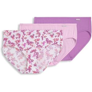imageJockey Womens Underwear Supersoft Hipster  3 PackStrawberry GardenPink OpalLavender Scent