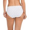 imageJockey Womens Plus Size Elance Bikini  3 PackFuture DuskGrape Brush DotFloral Wallpaper