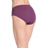 imageJockey Womens Plus Size Elance Bikini  3 PackOatmealBoysenberryPerfect Purple
