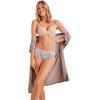 imageJockey Womens Plus Size Elance Bikini  3 PackPink HarmonyUneven LinesCherry Wine