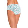imageJockey Womens Underwear Plus Size Elance Hipster  6 PackWhiteSmall Floral ExpressionCoral MistBelvedere StripeWhiteCoral Mist