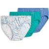 imageJockey Womens Plus Size Elance Bikini  3 PackWinter BlueEden FloralParadise Teal