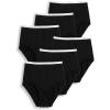 imageJockey Womens Underwear Classic Brief  6 PackBlack