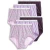 imageJockey Womens Underwear Classic Brief  6 PackCherry WineFloral BushesSheer Lilac