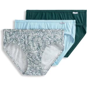 imageJockey Womens Plus Size Elance Bikini  3 PackCactus PineFlowering LineBleached