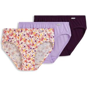 imageJockey Womens Plus Size Elance Bikini  3 PackDigital LavenderBohemian MeadowDeep Plum