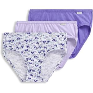 imageJockey Womens Plus Size Elance Bikini  3 PackSheer LilacUndulating LilacLavender Bud