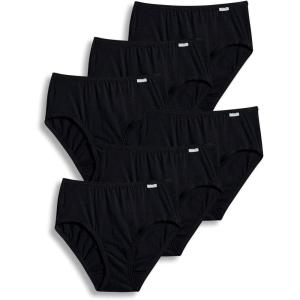 imageJockey Womens Underwear Plus Size Elance Hipster  6 PackBlack