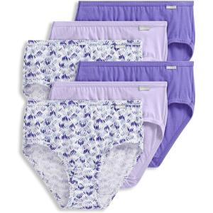 imageJockey Womens Underwear Plus Size Elance Hipster  6 PackSheer LilacUndulating LilacLavender Bud