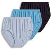 imageJockey Womens Comfies Microfiber Brief  3 PackBlue WaveSailor BlueNight Blue