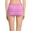 imageJockey Womens Comfies Microfiber Brief  3 PackLavender Scent StripePeach SmoothiePicasso Blue