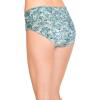 imageJockey Womens Elance Breathe Hipster  3 PackSubtle MintSimple Floral ParadiseBayou