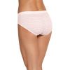 imageJockey Womens Elance Breathe Hipster  3 PackWhiteSeashell RoseNeutral Rose Horizon