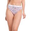 imageJockey Womens Underwear Classic French Cut  6 PackNocturne BlueBaroque BloomsMythos Blue