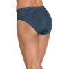 imageJockey Womens Underwear Smooth ampamp Shine Seamfree HipsterNavy Heather