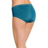 imageJockey Womens Underwear Smooth ampamp Shine Seamfree HipsterReally Teal