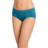 imageJockey Womens Underwear Smooth ampamp Shine Seamfree HipsterReally Teal