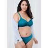imageJockey Womens Underwear Smooth ampamp Shine Seamfree HipsterReally Teal