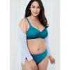 imageJockey Womens Underwear Smooth ampamp Shine Seamfree HipsterReally Teal