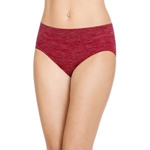 imageJockey Womens Underwear Smooth ampamp Shine Seamfree HipsterBoysenberry Heather