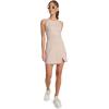 imageJockey Womens Activewear EVERACTIVE Wrap Front Skirt with Builtin ShortOatmeal Heather