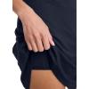 imageJockey Womens Activewear EVERACTIVE Wrap Front Skirt with Builtin ShortTrue Navy
