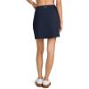 imageJockey Womens Activewear EVERACTIVE Wrap Front Skirt with Builtin ShortTrue Navy
