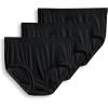imageJockey Womens Elance Breathe Brief  3 PackBlack