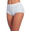 imageJockey Womens Elance Breathe Brief  3 PackFlowing FineFrothy BlueNavy