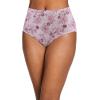 imageJockey Womens Elance Breathe Brief  3 PackMajestic BerryFloral SnowflakeWhite