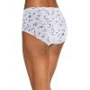 imageJockey Womens Elance Breathe Brief  3 PackPink PearlMedieval FloralDeep Sangria