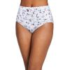 imageJockey Womens Elance Breathe Brief  3 PackPink PearlMedieval FloralDeep Sangria