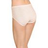 imageJockey Womens Elance Breathe Brief  3 PackWhisper StripeSheer PeachLight