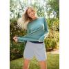 imageJockey Womens Loungewear French Terry 35quot ShortNavy Jess Stripe