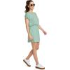 imageJockey Womens Cinched Waist Knit DressCeladon Zen