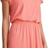 imageJockey Womens Cinched Waist Knit DressParadise Peach