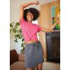 imageJockey Womens Loungewear French Terry SkirtNavy Heather